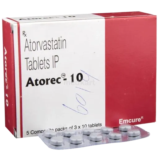 atorec 10mg tablet 10's